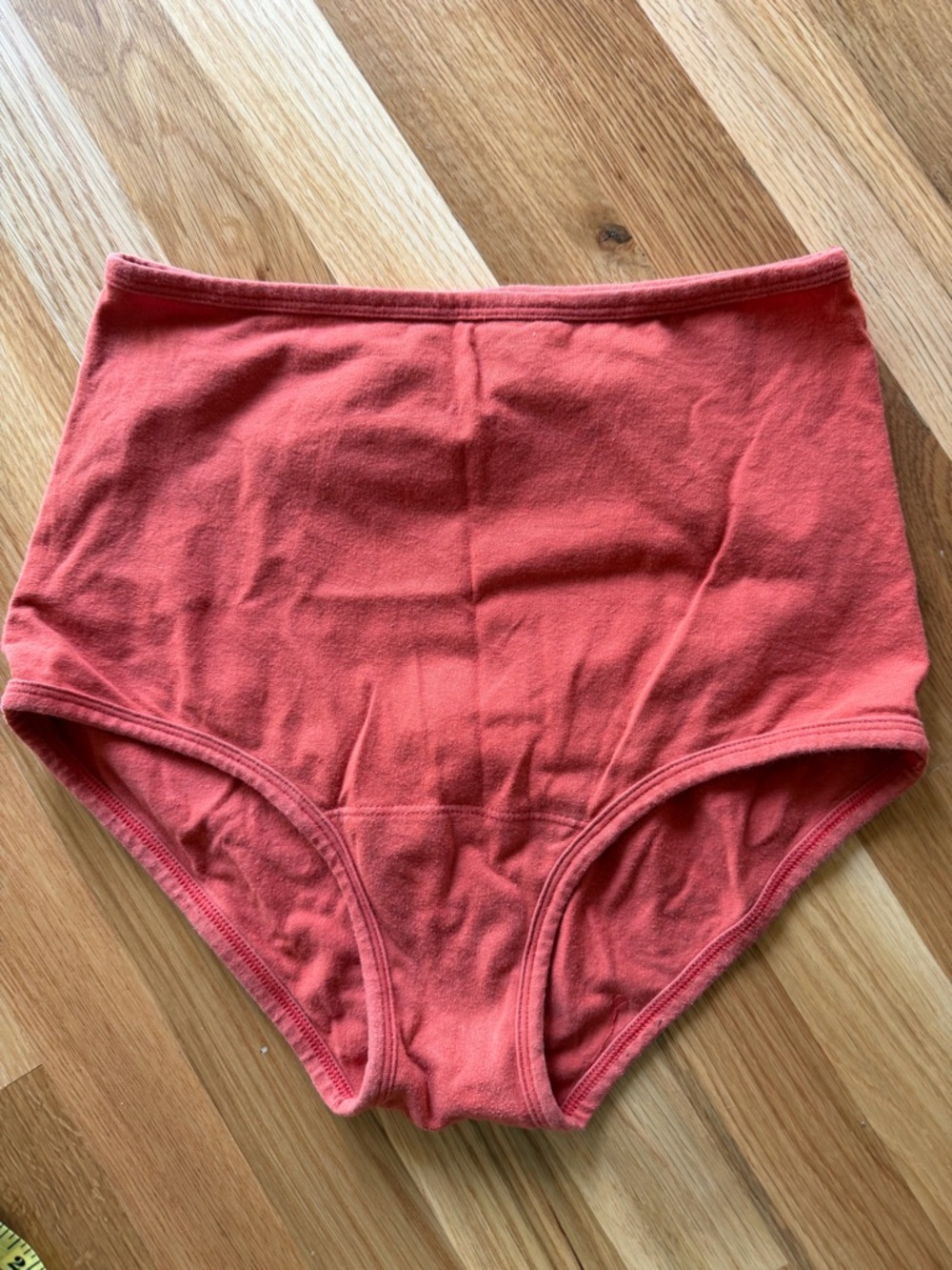 ARQ brick red high waisted bottoms M